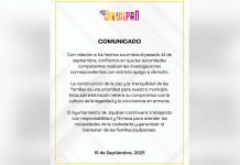 Gobierno de Jiquilpan manifiesta su plena confianza en que las autoridades competentes llevarán a cabo las investigaciones correspondientes