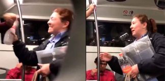 #VIDEO || “Lady Herpes”: Mujer agrede a joven en camión por presunto contagio