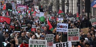 #VIDEO || Tensión en Nueva York durante protesta pro-palestina: familia acosada en su auto