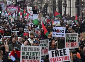 #VIDEO || Tensión en Nueva York durante protesta pro-palestina: familia acosada en su auto
