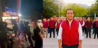 #VIDEO || Alcalde de Santa Catarina reprime a manifestantes que lo acusan de maltrato animal