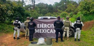 Asegurados 15 kilos de metanfetamina en Uruapan: SSP