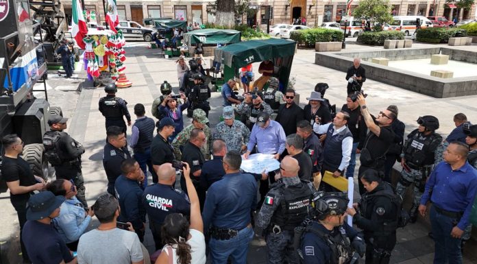 Definido el despliegue operativo para las Fiestas Patrias, en Morelia: SSP