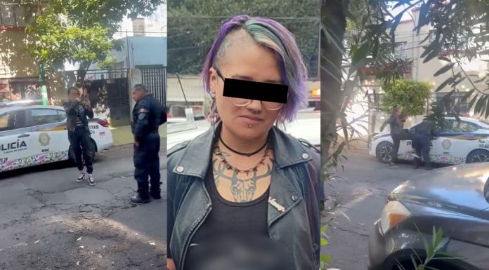 Una mujer agredió a un policía de la SSC de la CDMX