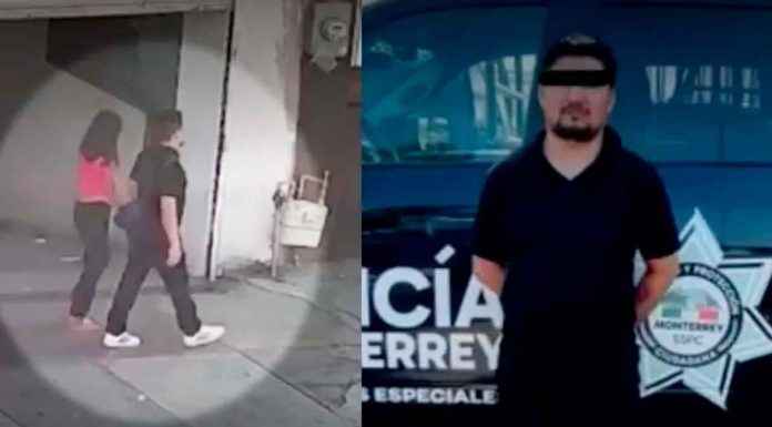 #VIDEO | Hombre lleva a una niña de 10 años a un motel en Monterrey; ya fue detenido