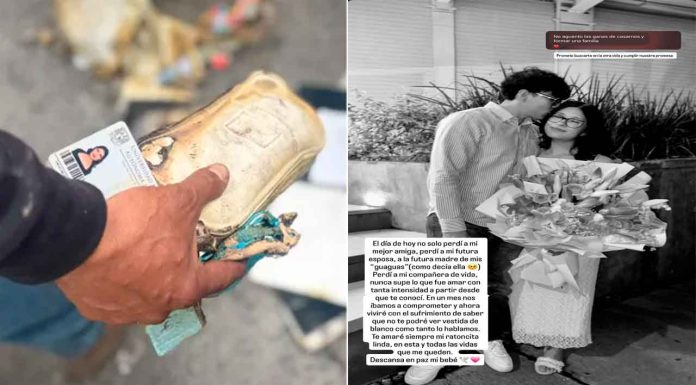 #IMAGENES || “Prometo buscarte en la otra vida”: el desgarrador mensaje del novio de Ana Daniela, víctima de la explosión en Iztapalapa