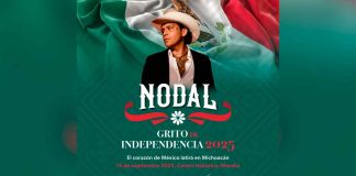 ¡Confirmado! Christian Nodal se presentará este 15 de septiembre en el Centro Histórico de Morelia