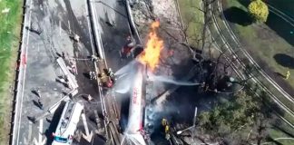 #VIDEO || Explosión en Puente de la Concordia: videos desde todos los ángulos captan el horror en Iztapalapa