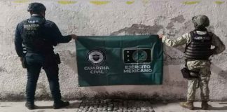 Asegurados 109 envoltorios de marihuana en Operación Apatzingán: SSP