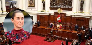 Congreso peruano analiza nombrar a la Presidenta Claudia Sheinbaum como persona non grata