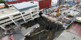 #Actualizacón #VIDEO || socavón frente al Hospital Vajira sigue expandiéndose