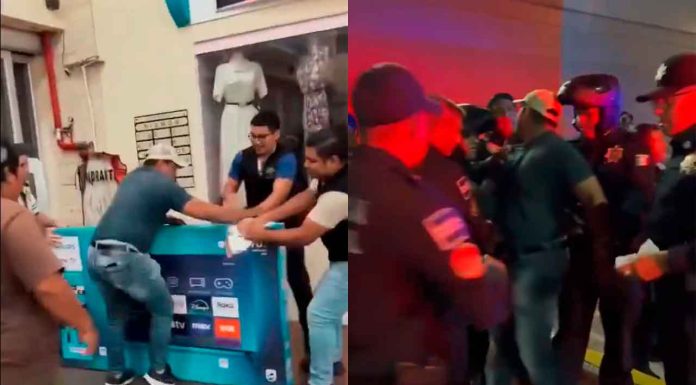 #VIDEO || Violento enfrentamiento en Walmart Campeche por error en precio de TV