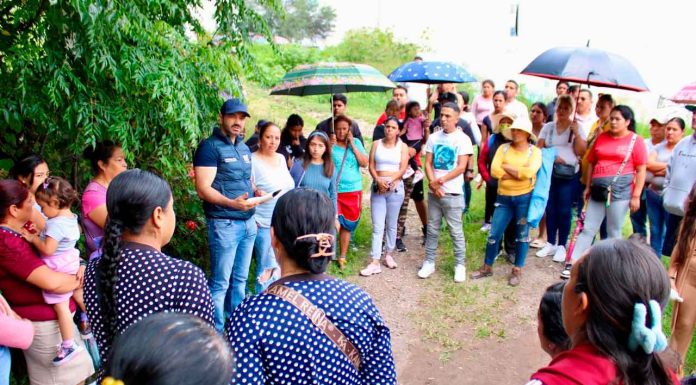 Yankel Benítez impulsa regularización y mejoras en colonia Las Verónicas