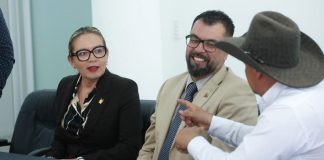 Yarabí Ávila se reúne con autoridades de la UAZ; crear sinergia entre instituciones, el objetivo