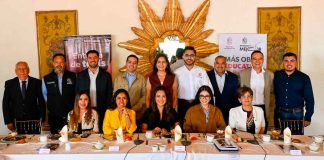 Moni Valdez continúa gestionando obras educativas para Zacapu