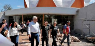 Supervisa Bedolla avances de la modernización del Planetario de Morelia