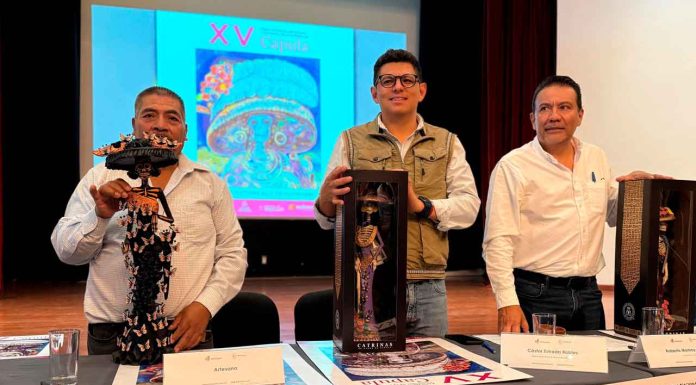 Capula se prepara para celebrar la XV Feria Nacional Artesanal y Cultural de la Catrina con concurso artesanal y derrama económica millonaria
