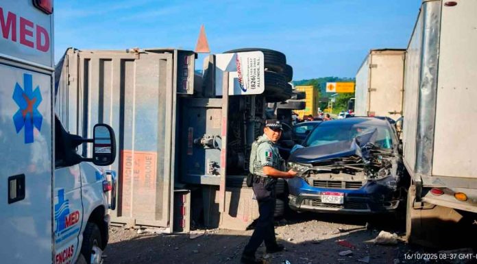 Crónica| Choque en cadena deja 16 lesionados en la Siglo XXI