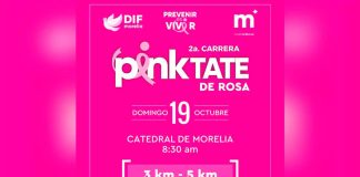 Morelia se viste de rosa con la 2ª Carrera Pinktate de Rosa 🎀
