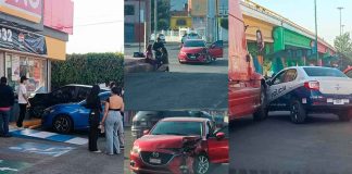 Se registran varios choques vehiculares en distintos sitios de Morelia