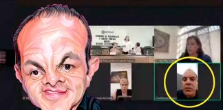 Captan a Cuauhtémoc Blanco jugando pádel durante sesión de la Comisión de Presupuesto