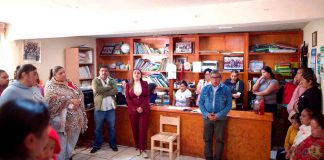 Dayana Pérez atiende necesidades de la Escuela Primaria Felipe Tzintzun