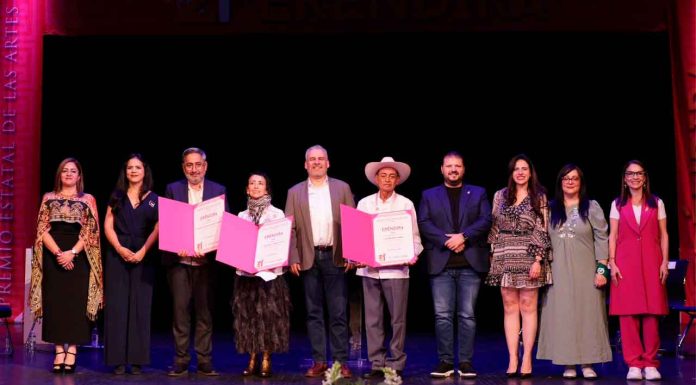 Reconoce Bedolla a artistas ganadores del Premio Eréndira 2025