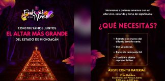 Jiquilpan invita a construir el altar más grande del estado de Michoacán