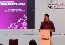 Michoacán, ejemplo nacional en escuela de formación política: Ijumich