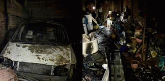 Incendio arrasa con vivienda en Patamban