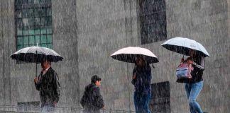 Fuertes lluvias obligan a suspender clases en siete municipios de Sinaloa