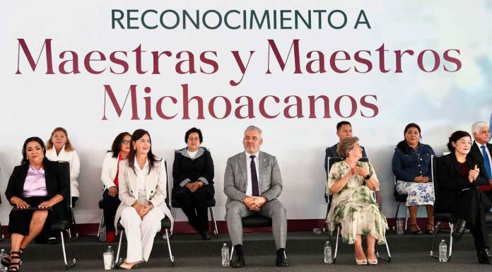 Orden en la educación, la mejor herencia para los michoacanos: Bedolla