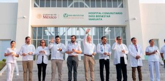Inauguran hospital bienestar en Maruata