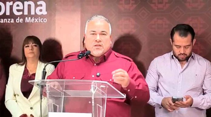 Asegura Morena que existen personas o grupos organizados que buscan desestabilizar al estado tras enfrentamiento entre FNSL y Guardia Civil