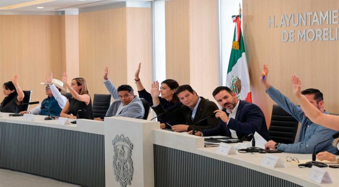 Aprueba Cabildo de Morelia que obras del Presupuesto Participativo de este año se pasen al 2026