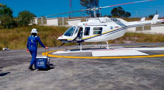 SSP realiza traslado de órgano con fines de transplante a la CDMX