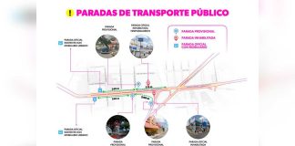 Habilitadas paradas de transporte provisionales, por construcción del teleférico de Morelia: Gladyz Butanda