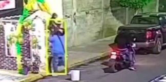 Roban figura de San Judas Tadeo en plena madrugada // VIDEO EN LA NOTA
