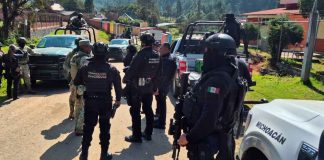 SSP y Defensa desactivan 11 explosivos y aseguran campamento ilícito