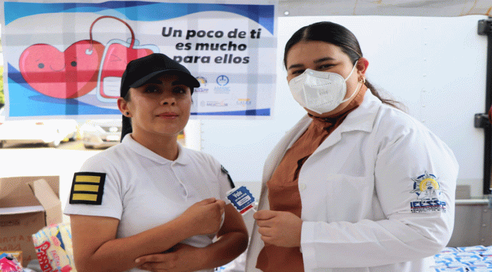 Cadetes donan sangre en apoyo a la niñez y adolescencia con cáncer