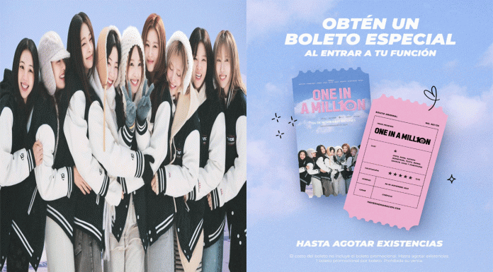 Cinépolis celebrará el estreno de la película de TWICE con un boleto coleccionable exclusivo