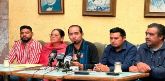 Exigen habitantes de la comunidad de Aranza al TEEM respete la autonomía de su autogobierno