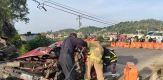 Trágico choque en la Zitácuaro-Morelia deja 2 muertos y 3 heridos