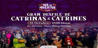 Zacapu se llena de tradición y color con el Gran Desfile de Catrinas y el 1er Festival del Pan de Muerto y Chocolate