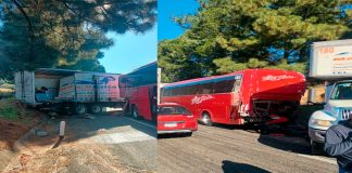 Se registran 2 accidentes vehiculares en la México-Guadalajara