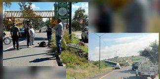 Dos accidentes vehiculares en Morelia dejan 3 heridos y daños materiales
