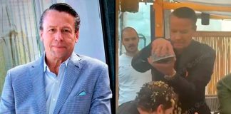 #VIDEO | Alfredo Adame protagoniza pelea en restaurante y lanza arroz a comensal; ya lo llaman #LordYakimeshi