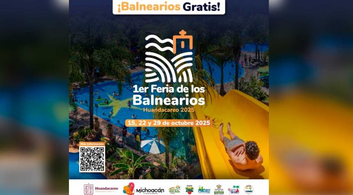Alexis Velázquez invita a conseguir tus boletos para la Primera Feria de los Balnearios de Huandacareo 2025