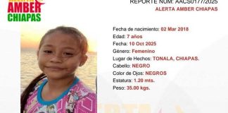 Sujetos ingresan a vivienda y sustraen a menor de edad en Chiapas; familia pide ayuda para encontrarla