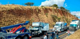 Se registra choque múltiple en autopista México-Guadalajara